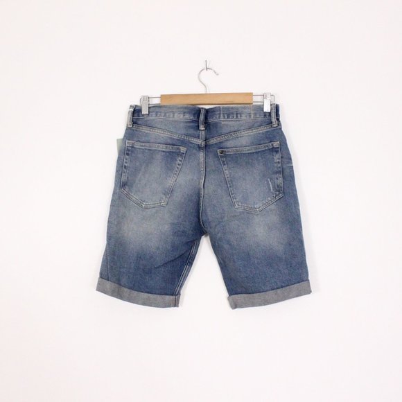 *H&M Slim Denim Shorts - Light denim blue - Picture 5 of 6